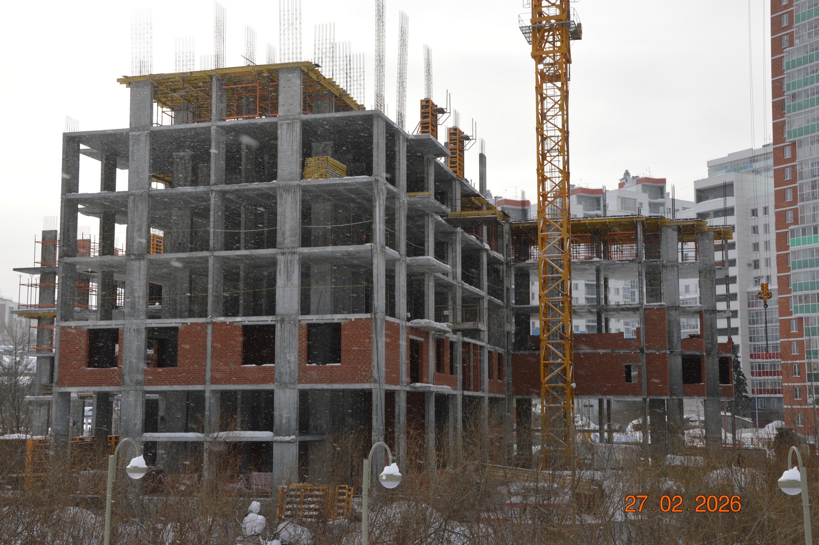 Строительство жилого дома по ул. Подгорная, 61